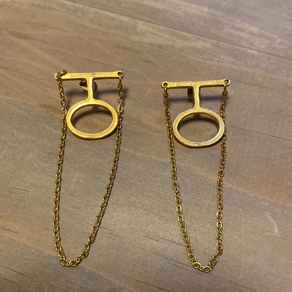 SANKTELEONO chain earrings